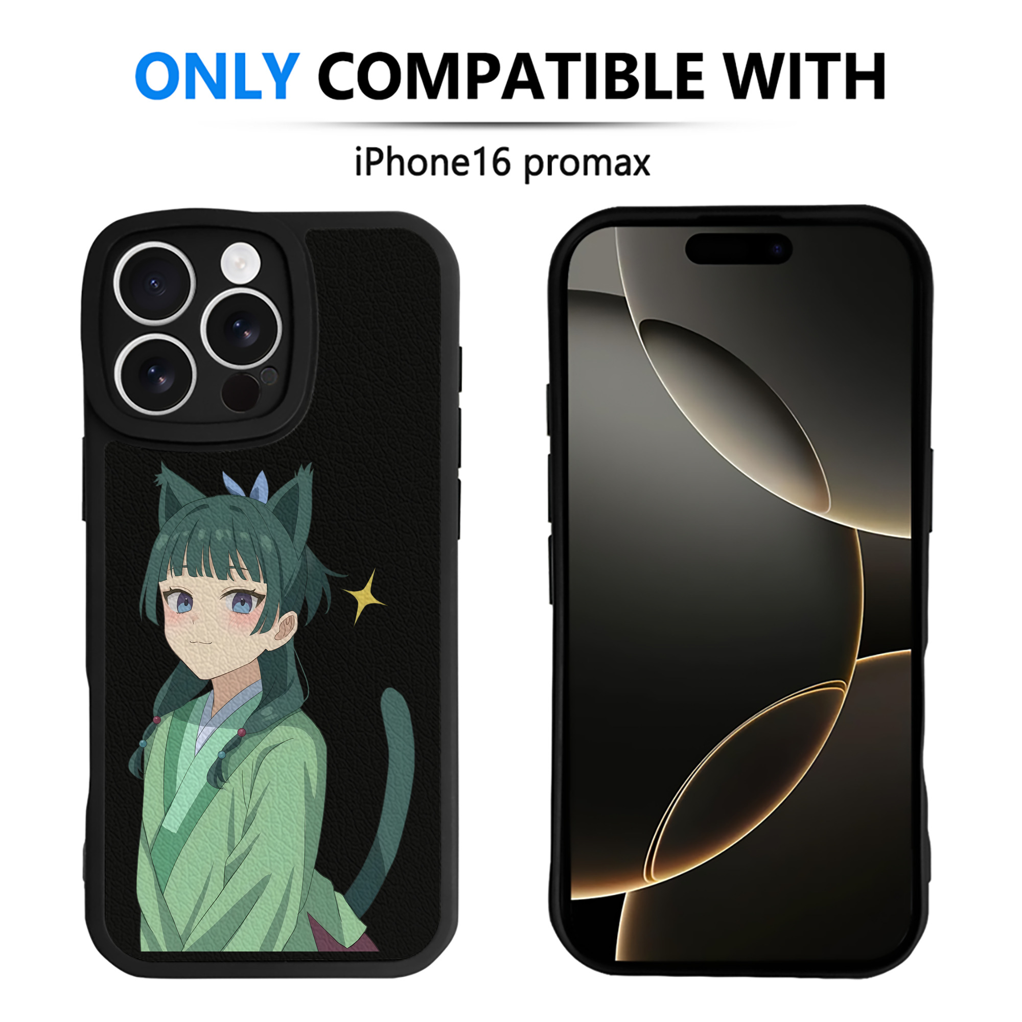 薬屋のひとりごと The Apothecary Diaries 【iPhone 16シリーズ対応】シリコンスマホケース（レザー調） 材質：シリコン